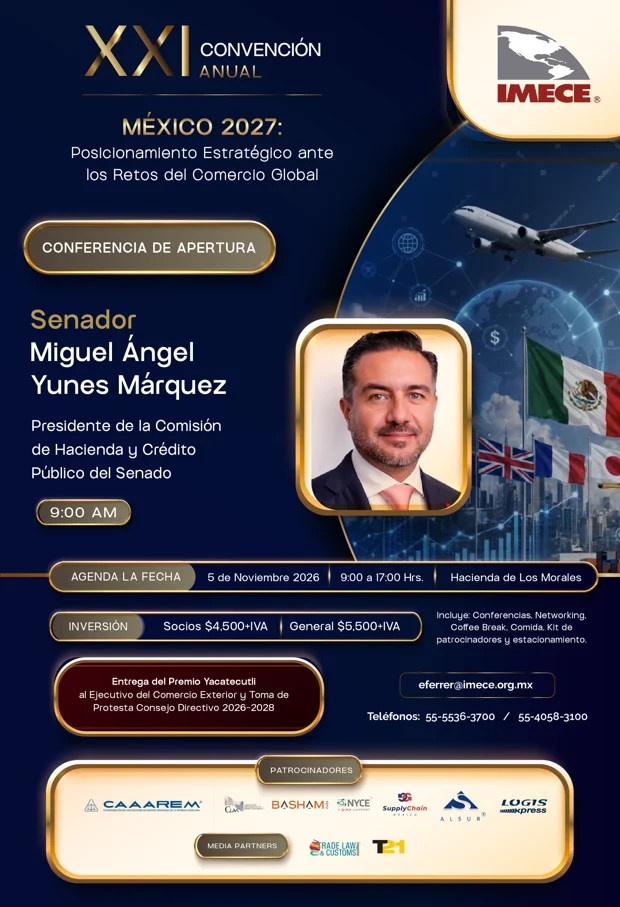 Cartel: Conferencia de apertura — Miguel Ángel Yunes Márquez